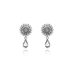 Pendientes Colgantes de Plata 925 con Forma de Gota de Agua, Chapados en Oro con Diamantes, Joyería para Mujer para Bodas o Fiestas - Product Image 3