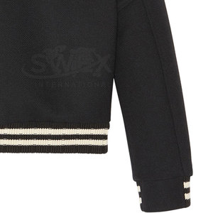 High Quality Latest Design Men <b>Slim</b> <b>Fit</b> Letterman Winter <b>Jacket</b> Breathable Custom Size <b>Slim</b> <b>Fit</b> Letterman Winter <b>Jacket</b> For Men - Product Image 3