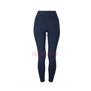 Pantalones de montar de primera calidad para mujer, ajustados, transpirables, ligeros, cómodos, duraderos, pantalones ecuestres, pantalones de diseño elegante para mujer - Product Image 6