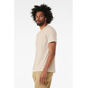 Tee-shirt à manches courtes en jersey unisexe-Bella Canvas 3001 Chemise respirante classique décontractée à col rond et à manches courtes - Product Image 5