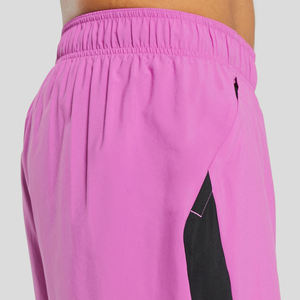 Pantalones cortos deportivos de verano para hombre, pantalones cortos deportivos informales de secado rápido para entrenamiento en el gimnasio con patrón sólido, Joggers ecológicos - Product Image 5