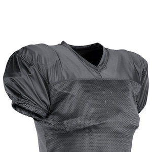 Camiseta de Fútbol Americano Personalizada con Estampado por Transferencia de Calor, Transpirable, a la Moda, con Diseño Bordado, Top Corto de Malla - Product Image 2