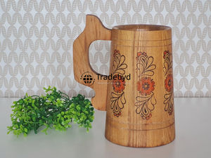 เหยือกไม้เป็นมิตรกับการเดินทางขนาดใหญ่วัสดุธรรมชาติน้ำหนักเบาและมีสไตล์โดย tradebyd - Product Image 2