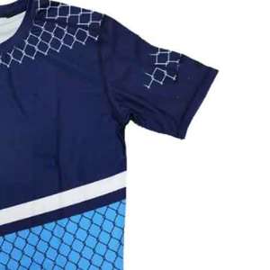 New Fashionable Rash Guard for Men Custom Logo Sportswear Shirt <b>Shorts</b> Set Custom Made Gym <b>Short</b> Sets <b>Stretch</b> Lightweight - Product Image 6