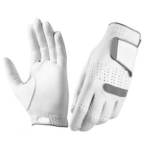2024 Logo personnalisé de haute qualité en cuir de qualité supérieure broderie/logo gel gants de gymnastique à tous les doigts pour des gants de golf à adhérence améliorée - Product Image 3