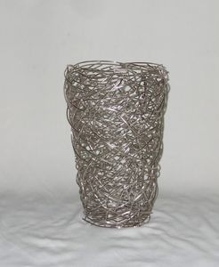 Métal Nickelé ou Plaqué or Cristal Perlé fantaisie Offre Spéciale Design Moderne Avec Des Matériaux De haute Qualité Fleur Vase - Product Image 5