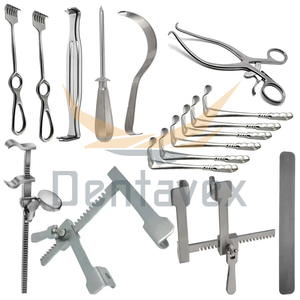 Ensemble d'instruments d'écarteur médical de chirurgie orthopédique de la colonne vertébrale de 17 pièces Kit d'épandeurs manuels en acier inoxydable écarteur chirurgical pour - Product Image 5