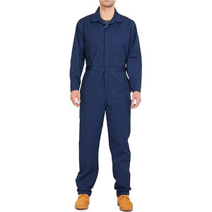 Mechanic Coverall 100% Fr Flame Resistant Industrial Work Coverall for <b>Welding</b> - Product Image 1