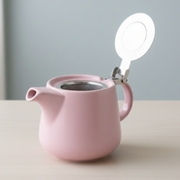 Théière en céramique de haute qualité 3460202Matt-0.6, revêtement émaillé pratique résistant à la chaleur, 600 ml, pour un usage quotidien