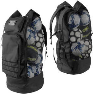 Sac à dos pour ballon de football, léger, écologique, en nylon, unisexe, avec fermeture à cordon, sac de transport pour le sport, rangement confortable, bandoulière - Product Image 1