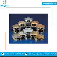 Laboratory Testing Instrument Brass Frame for Sieves for Testing Chemicals Oils Fluids IP/USP Standards BALAJI INDIA(BI) Brand