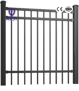 Panneaux de clôture en acier personnalisés Sitong, 6 pieds x 8 pieds, durables, en métal <span class=keywords><strong>noir</strong></span> galvanisé, pour extérieur – Panneau de clôture soudé - Product Image 2