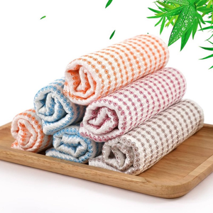 Paño de Cocina JAI de Algodón Estampado Azul, Ultra Suave, Duradero, de Secado Rápido, 100% Algodón Orgánico con Certificado GOTS, Bordado - Product Image 6
