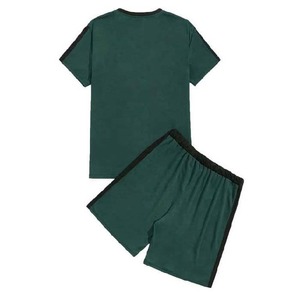 Conjunto Deportivo de Verano para Hombre, Tallas Grandes, Transpirable, de Felpa Gruesa, Informal, con Capucha y Pantalones Jogger, Estampado, de Pakistán - Product Image 6