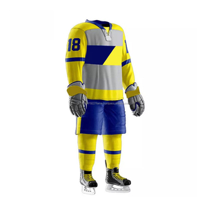 Uniforme de Hockey sobre Hielo 2026 con Logotipo Personalizado, Transpirable, de Secado Rápido, Tallas Grandes para Adultos, a Precio Razonable - Product Image 3
