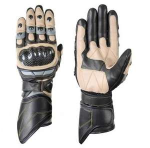 Gants de course moto en cuir unisexe haute performance, protection contre les impacts, doigts complets, antidérapants, résistants à l'usure, respirants - Product Image 6