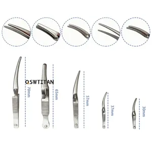 Pince vasculaire réutilisable, clip hémostatique artériel, instrument chirurgical certifié CE - Product Image 2
