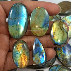 Cabochon de Labradorite Naturelle Cristal de Guérison Quartz Vente en Gros en Vrac Pierres Précieuses Chakra Spirituel Reiki Brut - Product Image 3