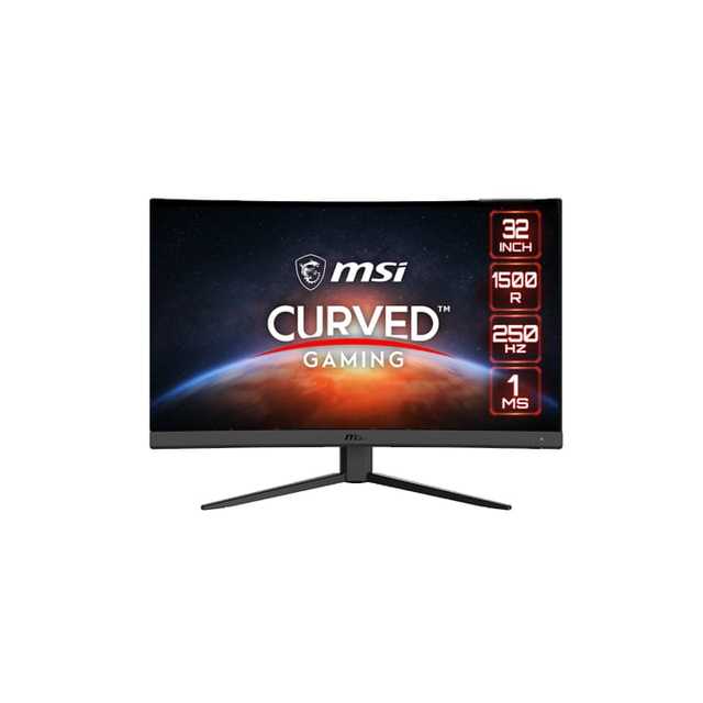 New Monitor G32C4X 32inch 250hz 1500R Curved Full HD VA Display Gaming Desktop DP Monitors