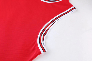 Camiseta de baloncesto transpirable personalizable, conjunto corto de uniformes reversibles de último estilo con técnicas impresas de talla grande - Product Image 5