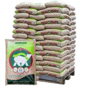 Granulés de bois de pin de haute qualité de 6mm pour chauffe-piscine combustible de biomasse bon marché à 258 $/tonne Briquettes de bois OEM - Product Image 3