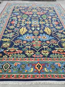 Tapis turc vintage rouge motif oriental tapis Boho lavable antidérapant pour salon et chambre à coucher - Product Image 6