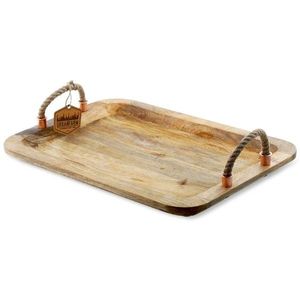 Articles de cuisine en bois de mangue en métal de haute qualité meilleure vente plateau carré de table mariage utilisé - Product Image 5