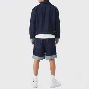 แจ็คเก็ตยีนส์บุขนขายส่งยอดนิยม ผู้จัดจำหน่ายชั้นนำ แจ็คเก็ตยีนส์สไตล์ไบค์เกอร์สุดเท่ ปี 2026 แจ็คเก็ตยีนส์ผู้ชายแบบสั่งทำใหม่ - Product Image 6