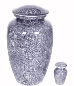 Urne funéraire de qualité supérieure avec urne funéraire en métal dans des couleurs vives permanentes Cendres gravées sur mesure d'un incinéré - Product Image 3