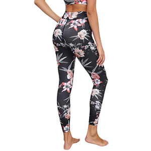 Conjuntos de Yoga acanalados para mujer, ropa de entrenamiento de algodón de bambú para mujer, ropa de Yoga suave para mujer, conjunto deportivo de dos piezas - Product Image 3