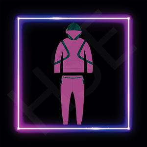 Conjunto Deportivo Personalizado para Hombre, Sudadera con Capucha y Cremallera, Conjunto Deportivo para Hombre de Algodón Grueso con Lavado Ácido - Product Image 1