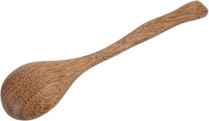 Cuillère en bois de style japonais traditionnel pour la soupe de riz et le curry Ustensile traditionnel pour la cuisine et la salle à manger - Product Image 5