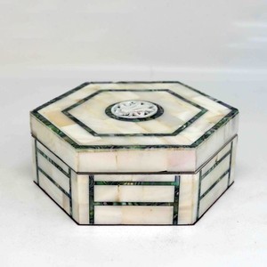 Coffret de luxe en nacre pour bijoux bague bracelet collier coffret cadeau boîtes conteneurs tailles personnalisées - Product Image 4