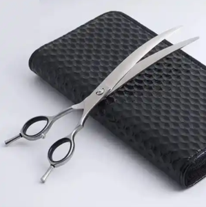 440C ตัดขนสุนัขแบบมืออาชีพกรรไกรเล็มแบบโค้งสำหรับตัดตัวสุนัข - Product Image 2