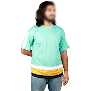 Recién llegado, cómodas camisetas de nailon de manga corta para hombre con logotipo personalizado, tasa de fábrica 'VIKY IND' Wear - Product Image 1