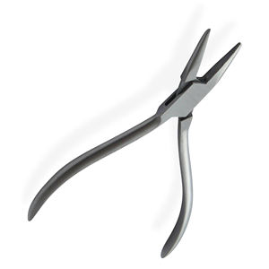 Alicates de punta plana para contornear Goslee, alicates para doblar Alambre de ortodoncia Dental de acero inoxidable de alta calidad con mandíbula dentada y lisa de 14cm - Product Image 5
