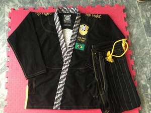 Super qualité sur mesure Jiu-Jitsu brésilien Gi nouveau Style Kimono Jiu Jitsu Taekwondo formation uniforme adultes karaté - Product Image 3
