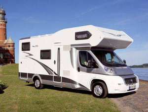 Autocaravana de Lujo Grande para Acampar, Remolque de Viaje, Casa Rodante, Camioneta Camper con Funciones de Aire Acondicionado - Product Image 6
