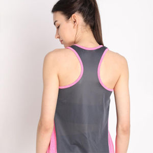 Nueva camiseta sin mangas de ejercicio Premium para mujer, ligera y absorbente de humedad, perfecta para correr, gimnasio y deportes, tarifa al por mayor - Product Image 3