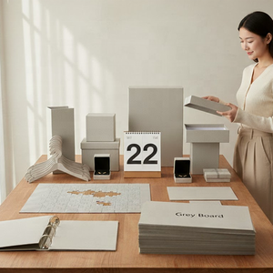 Sản xuất tùy chỉnh kích thước grey Board 1200gsm/grey tông cho Book Cover - Product Image 1