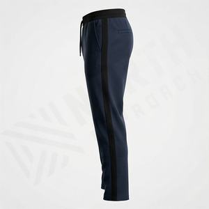Pantalon pour homme, bas évasé, taille élastique, jogging en coton, pantalon de survêtement streetwear personnalisé, coupe droite pour un usage quotidien - Product Image 3