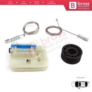 ชุดซ่อมมอเตอร์กระจกไฟฟ้าหน้าซ้าย รุ่น BWR5226 สำหรับรถยนต์ Tipo MK2 356 357 Egea ปี 2015 ขึ้นไป แบบ 4/5 ประตู รหัส 52072857 - Product Image 3