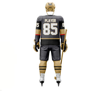 Uniforme de hockey sur glace pour hommes, prix de gros OEM, respirant, décontracté, de haute qualité, prix bas, uniforme de hockey sur glace pour hommes pour adultes - Product Image 2