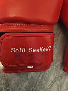 Gants de sparring en cuir PU LIAO 2025 pour entraînement professionnel, personnalisables, pour kick-boxing, avec sangle de poignet réglable pour adultes - Product Image 4