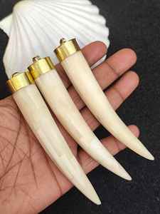 Colgante de hueso de Búfalo, joyería única hecha a mano, colgante de Material Natural duradero, perfecto para accesorios elegantes y ecológicos - Product Image 3