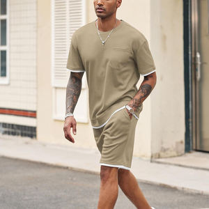 ชุดจ็อกเกอร์2ชิ้นสำหรับผู้ชายเสื้อมีฮู้ดพิมพ์โลโก้และกางเกงขายาวผ้าฟลีซขนาดใหญ่พิเศษสำหรับฤดูหนาว - Product Image 4