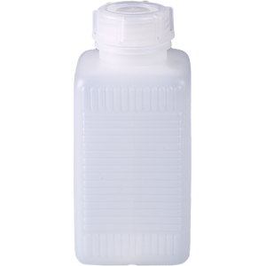 Botellas de Plástico para Laboratorio, Base Cuadrada, Diseño de Cuello Ancho para Transferencia de Productos Químicos y Aceite, Burkle GmbH - Product Image 1