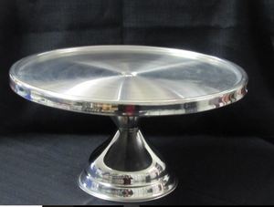 100% sécurité alimentaire nacre incrustation bois résine gâteau support à la main Dessert et chocolat servant piédestal gâteau outils - Product Image 4