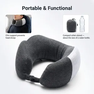 Prix direct usine, support OEM/ODM, oreiller ergonomique <span class=keywords><strong>en</strong></span> mousse à mémoire de forme à rebond lent, confortable pour le voyage et la maison - Product Image 2