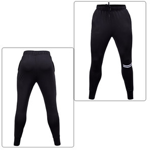 Venta al por mayor Slim Fit con bolsillos Hombres Entrenamiento Gimnasio Joggers Algodón Pantalones de chándal Hombres ligeros Joggers - Product Image 6